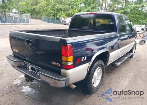 2005 GMC Sierra 1500 Sle z USA, uszkodzony, nr VIN 1GTEK19B25Z157848